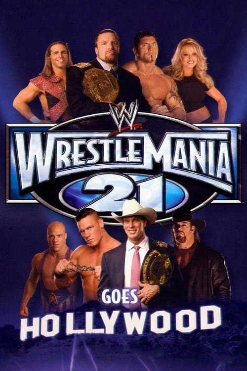 WWE WrestleMania 21 posteri