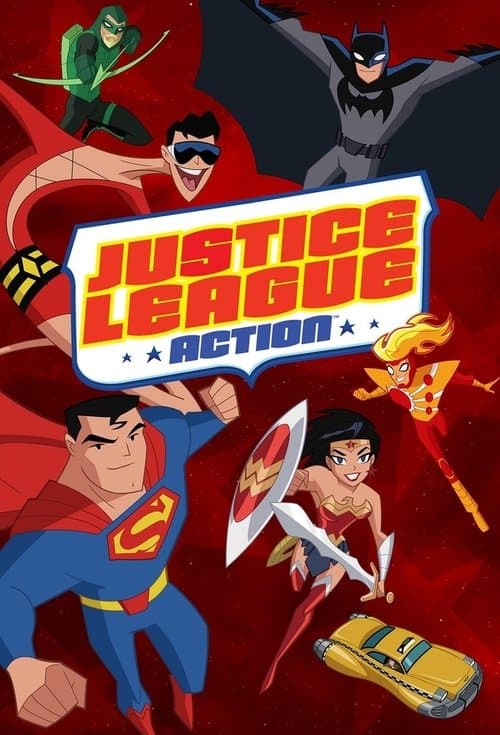 Justice League Action posteri