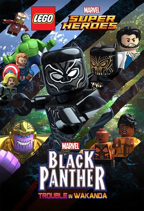 LEGO Marvel Super Heroes: Black Panther - Trouble in Wakanda posteri