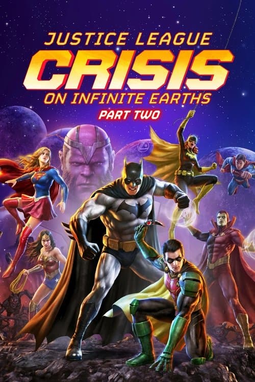 Justice League: Crisis on Infinite Earths Part Two posteri