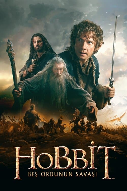 Hobbit: Beş Ordunun Savaşı posteri
