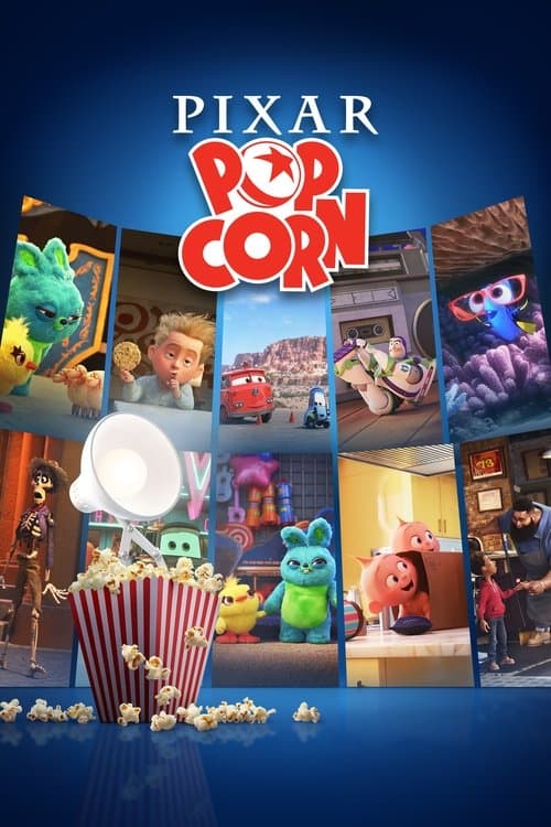 Pixar Popcorn posteri